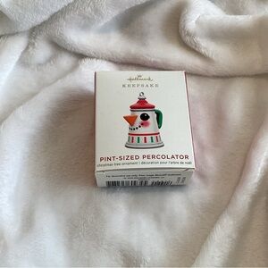 Hallmark Keepsake Ornament Pint-Sized Percolator 2020 Collectible Snowman